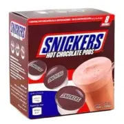 934153 1 X 8PC BOX SNICKERS HOT CHOCOLATE DOLCE GUSTO DRINK PODS 8 PC