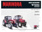 Mahindra 4510c series Parts Manual