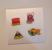 Rise Of The Teenage Mutant Ninja Turtles Sticker Sheet ROTTMNT