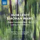 (Naxos)貝多芬：第1&2號鋼琴協奏曲/Igor Levit (piano)、Xiaohan Wang (piano)