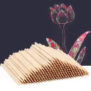 Scratch Wooden Stylus Scratch Paper Art Tool Craft Kits Scratch Off Pen Tool