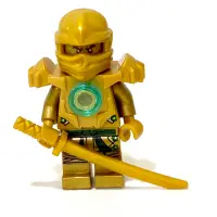 在飛比找蝦皮購物優惠-<樂高人偶小舖>正版LEGO C142 炫風忍者系列 黃金忍