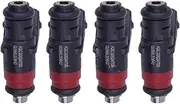 4PCS Bico Fuel Injector Nozzle A2C32624700 875cc 80lb Compatible For Chevy Camaro C-orvette P-ontiac G8 EV1 High Impedence New Short(12pcs)