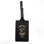 [VANGUARD] Snoopy Card Holder, Name Tag, Commuter Holder, Stylish, Faux Leather, Cute, Snoopy 75th, Black