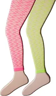 [Jefferies Socks] Little Girls' Wave Footless Tights
