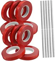 10 Rolls Plant Banding Machine Stretch Garden Tie Tape Tomato Clips Grape Tying Machine Garden Rolling Tape Gardening Supplies Tape Machine Plants Tying Machine Pruning Shears