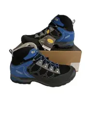 Asolo Men's Falcon GV Hiking Boot Size 10 Gore-Tex Graphite Black A40016 NIB