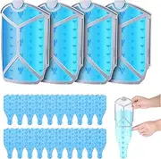 Fly Trap Refills Compatible with M364 Flying Insect Trap, 4 Refills Cartridges + 20 Replacement Glue Cards for Gnats, Flies, Moth