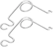 HEALEEP 2pcs Fuel Door Hinge Spring Repair Kit for Metal Spring Parts for Gas Tank Door Cover Durable Replacement for Vehicle Fuel Stability