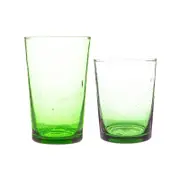 Nicola Spring 12 Piece Meknes Recycled Highball and Tumbler Glasses Set - 6 Highballs & 6 Tumblers