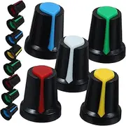 CATIEBYE Universal Guitar Potentiometer Knobs 50pcs Replacement Volume Knobs Cap Set