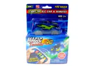 Magic Tracks R/C Car w/ Remote "Fire Racer" Light & Sound Effects, Kids Toy New