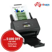 Brother ADS-3600W Sheetfed wireless High Speed document Scanner 50PPM ADF duplex