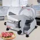 VEVOR Commercial Meat Slicer, 320W Electric Deli Food Slicer, 12 Inch Carbon Ste