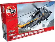 Airfix Westland Sea King HAR.3/ MK 43 1:72 Military Helicopter Plastic Model Kit A04063