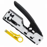 CAT5/5e CAT6/6a CAT7 Modular Crimper Crimps Shielded and Unshielded RJ45 8P8C...
