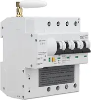 Smart WiFi 63A 4P Circuit Breaker with Antenna and Cable AC400V 63A Remote Control Switch