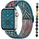 Elastic Nylon Strap for Apple Watch Ultra 9 8 7 6 5 4 3 2 1 Se iWatch Band 38-49