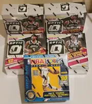 2019/20 Panini Donruss Optic Hoops Premium Stock NBA Mega Box X5 Box Lot SEALED