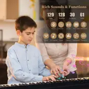 Costway61-Key Portable Electronic Keyboard Piano Complete Digital Piano Set
