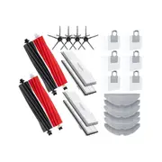 For S8 Pro Ultra Robot Vacuum Dual Main Side Brush Hepa Filter Mop Cloths Dust Bag Spare Part Repla