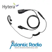 Hytera EHN16 C-Style Earpiece with In-line PTT & Mic for PD782i PD982i