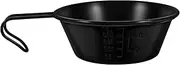 SEWOART Stainless Steel Camping Bowl with Handle Portable Outdoor Salad Bowl for Picnics Hiking and Backpacking Lightweight Compact Design Durable and Practical for Outdoor Use