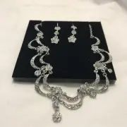 Kenneth Jay Lane KJL for Avon Vintage Crystal Rhinestone Choker Gift Set 2007