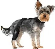 Dog Rear Leg Brace- Dog Knee Brace with Adjustable Strap | Soft Back Leg Support Brace | Non-Slip Pet Knee Sleeve | Pet Knee Brace | Soft Protector for Mobility Fixation Recovery Rehabilitation