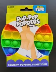 Pop-Pop Poppers Bubble Fidget Toy Age 3+