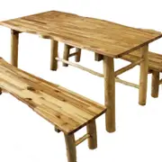 Tree Table and 2 Benches