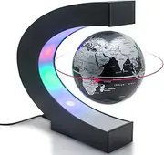 C shape Decoration Magnetic Levitation Floating Globe World Map