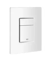 GROHE EVEN Alpine white WC dual flush plate Double Vertical Horizontal 38966SH0