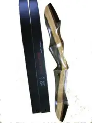 SWA Spyder Wooden Takedown Recurve Bow - 62 Inch AMO - Archery 30-55lb