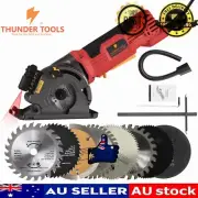 Thunder Tools 85mm Mini Electric Circular Saw Brushless Angle With Dust Exhaust