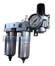 3 Stage Air Drying System, Particulate, Coalescing Filter, Regulator, 3/4" NPT