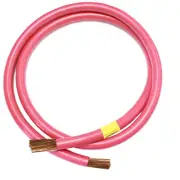 2 GAUGE Interconnecting Copper Cable, 96-Inch Length with Bare Cable Ends (Red)