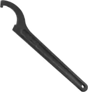 C Hook Spanner Wrench, Black Adjustment Hook Wrench Tool Carbon Steel Spanner Wr