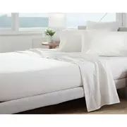 Jason Commercial Easy Care Crisp Top Sheet White 160GSM