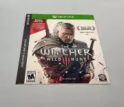 The Witcher III (3) Wild Hunt for XBOX ONE Outer Cardboard Box Sleeve ONLY!!