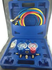 R410a R22 R134A AIR CONDITIONING REFRIGERATION COM MANIFOLD GAUGE VMG-2-R410A-B