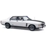 1/18 CLASSIC HOLDEN HX MONARO GTS SEDAN COTILLION WHITE LTD ED #18794
