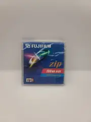 Fujifilm 100MB IBM Formatted Zip Disk Drive Diskette single 1pk Sealed