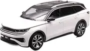 Scale Finished Model Car 1:18 for Volkswagen Tavebdor Cabriolet Scale Model Car Diecast Alloy Mini Car Static Display Collectible Miniature Replica Car(White)