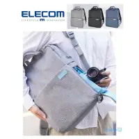 在飛比找Yahoo!奇摩拍賣優惠-ELECOM日本相機包 S043 相機後背包書包 筆電包 o