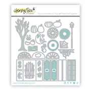 Honey Bee Lovely Layers- Front Porch Falloween Add-On Honey Cuts Die