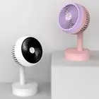 Usb Fan Comfortable Natural Wind Desk Usb Charging Mini Fan Abs