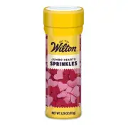 Wilton Jumbo Heart Sprinkles - 3.25 oz.