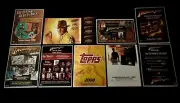Indiana Jones™ TOPPS TRILOGY PROMO PANEL SELL SHEET Masterpieces Heritage Movie