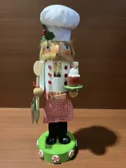 Pier 1 Imports Collectible Nutcracker Baker Cupcake Christmas Decoration
